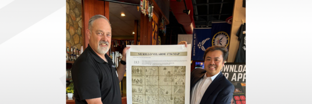 AFCEA Pacific Northwest Chapter receives official replica of Murillo Velarde 1734 Map